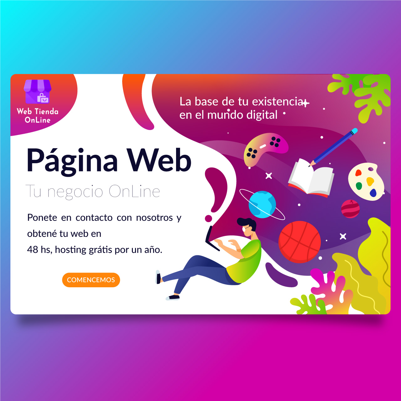 Creamos tu Página Web -Web tienda Online Uruguay