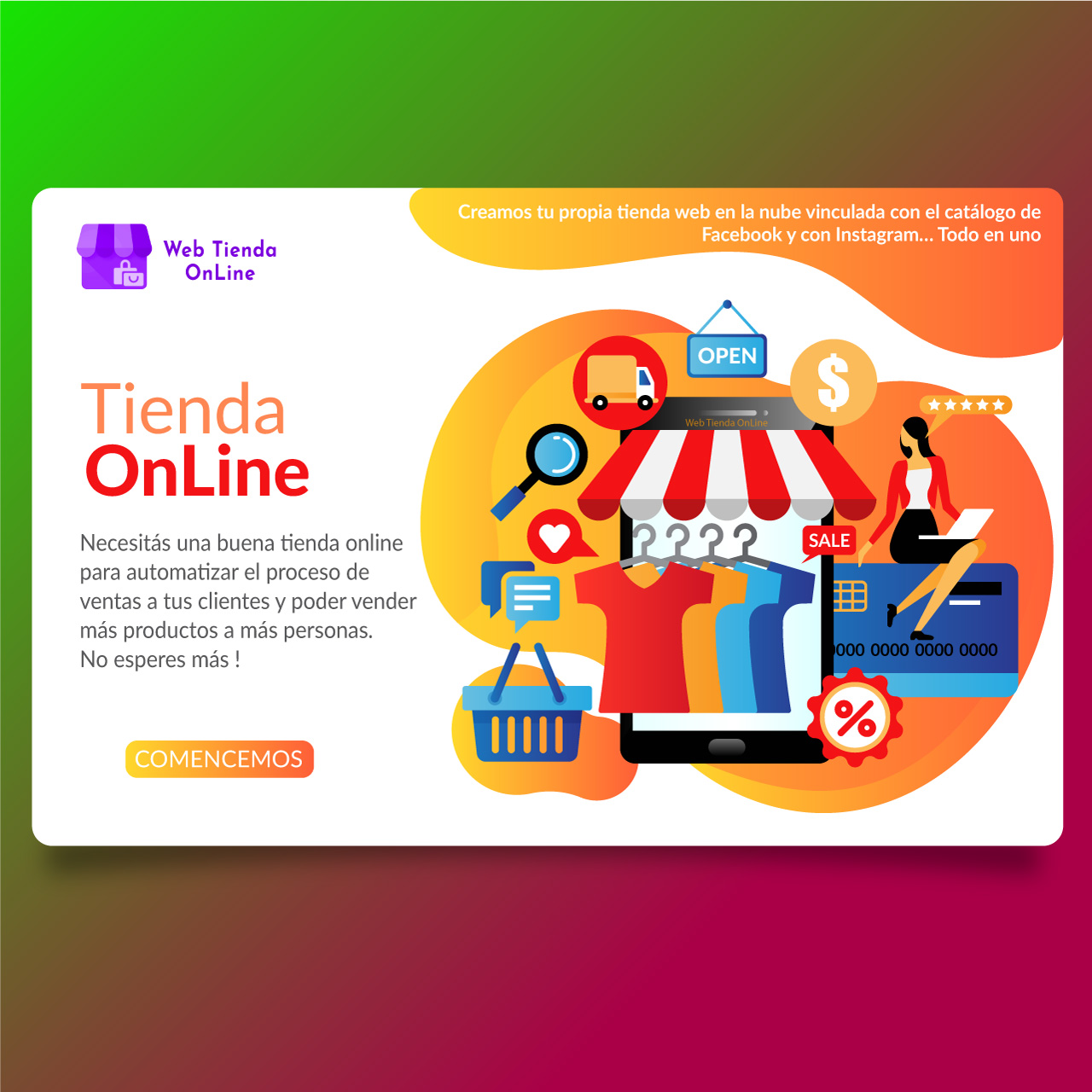 Tienda online perzonalizada a la medida de tu marca - Web Tienda Online Uruguay
